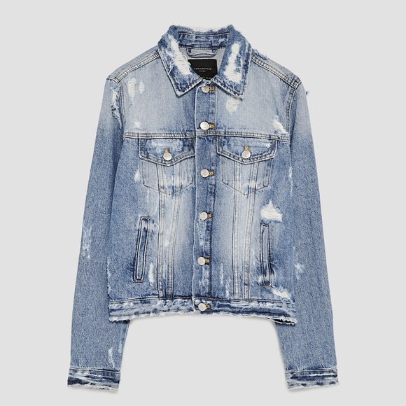 jeans jacket zara
